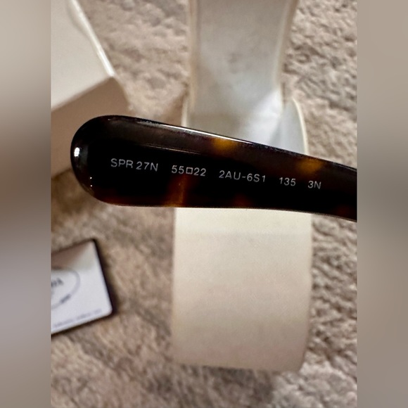 Prada Baroque Tortoise Sunglasses - Picture 8 of 14